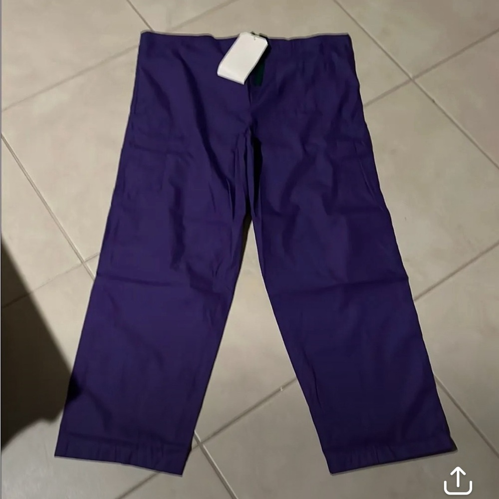 NWT medium purple nursing scrub pants 1412